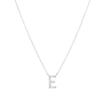 Diamond Pavé Initial Necklace-Necklaces-Ashley Schenkein Jewelry Design