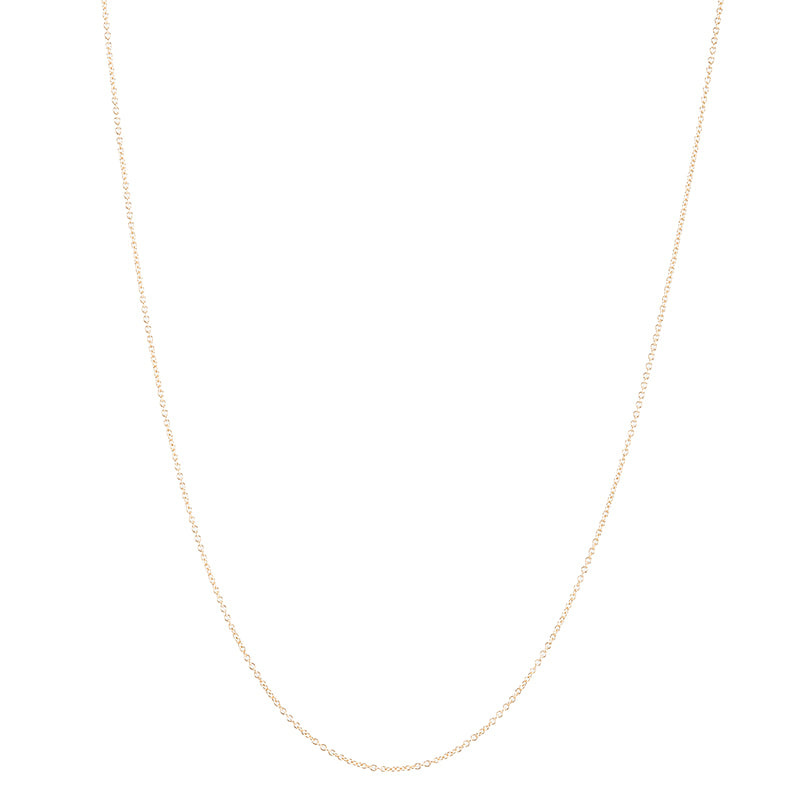 Solid 14k Gold 16" Chain-Necklace-Ashley Schenkein Jewelry Design