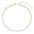 White CZ Tennis Necklace-Necklace-Ashley Schenkein Jewelry Design