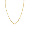 Mixed Paper Clip Chain Necklace-Necklace-Ashley Schenkein Jewelry Design
