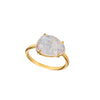 Oblong Gemstone Ring-Rings-Ashley Schenkein Jewelry Design