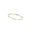 Solid Gold Delicate Matte Hammered Band, 14k-Rings-Ashley Schenkein Jewelry Design