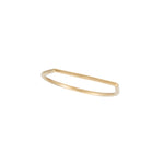 Solid Gold Bar Ring, 14k-Rings-Ashley Schenkein Jewelry Design