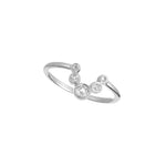 Denver V-shaped Bezel Gemstone Ring-Rings-Ashley Schenkein Jewelry Design
