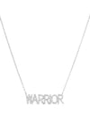 Diamond WARRIOR Necklace-Necklace-Ashley Schenkein Jewelry Design